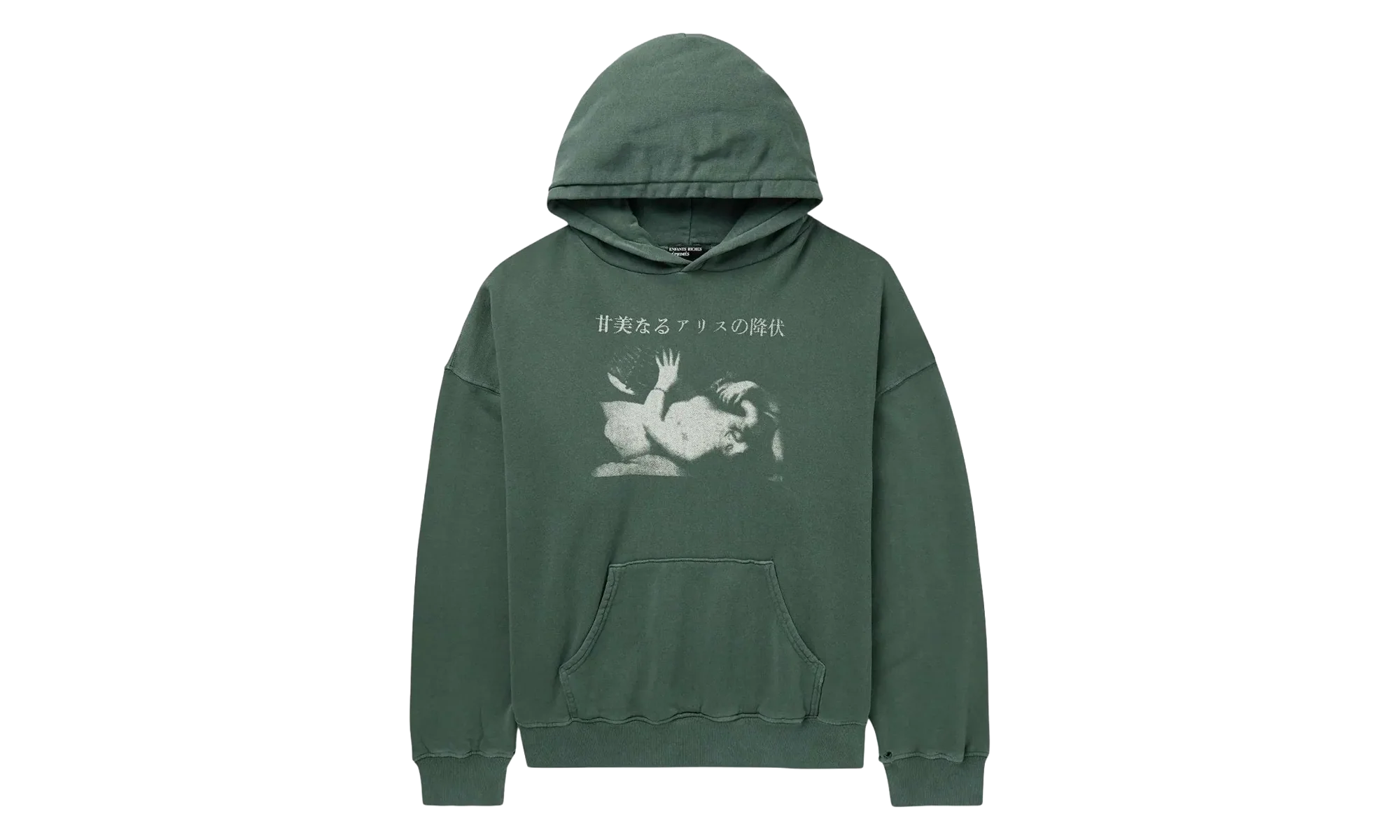 Sweet Surrender Of Alice Hoodie "Faded Green" 020 463 FADE