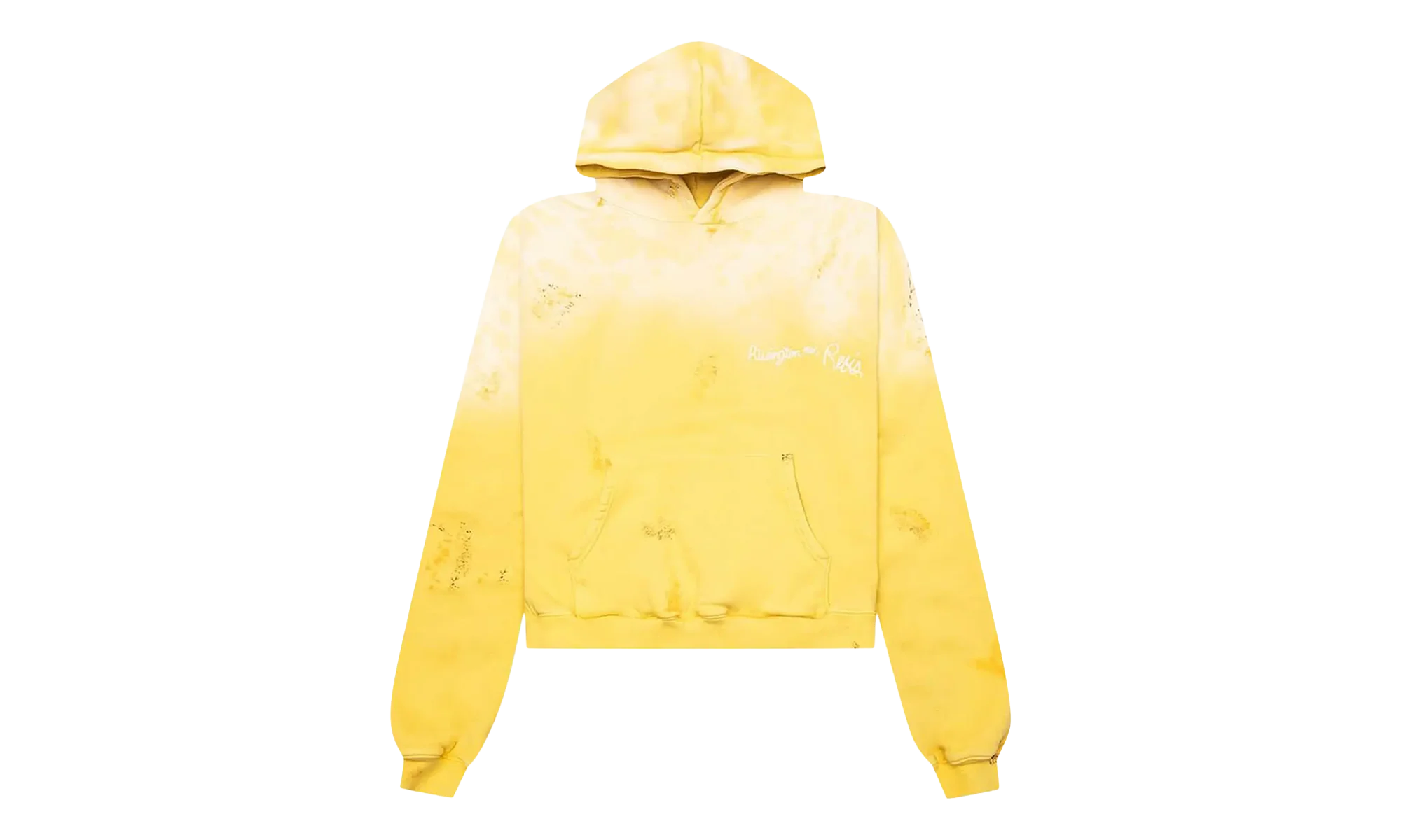 Gym Bag CVA Hoodie "Washed Yellow" GMBG HD37 WASH