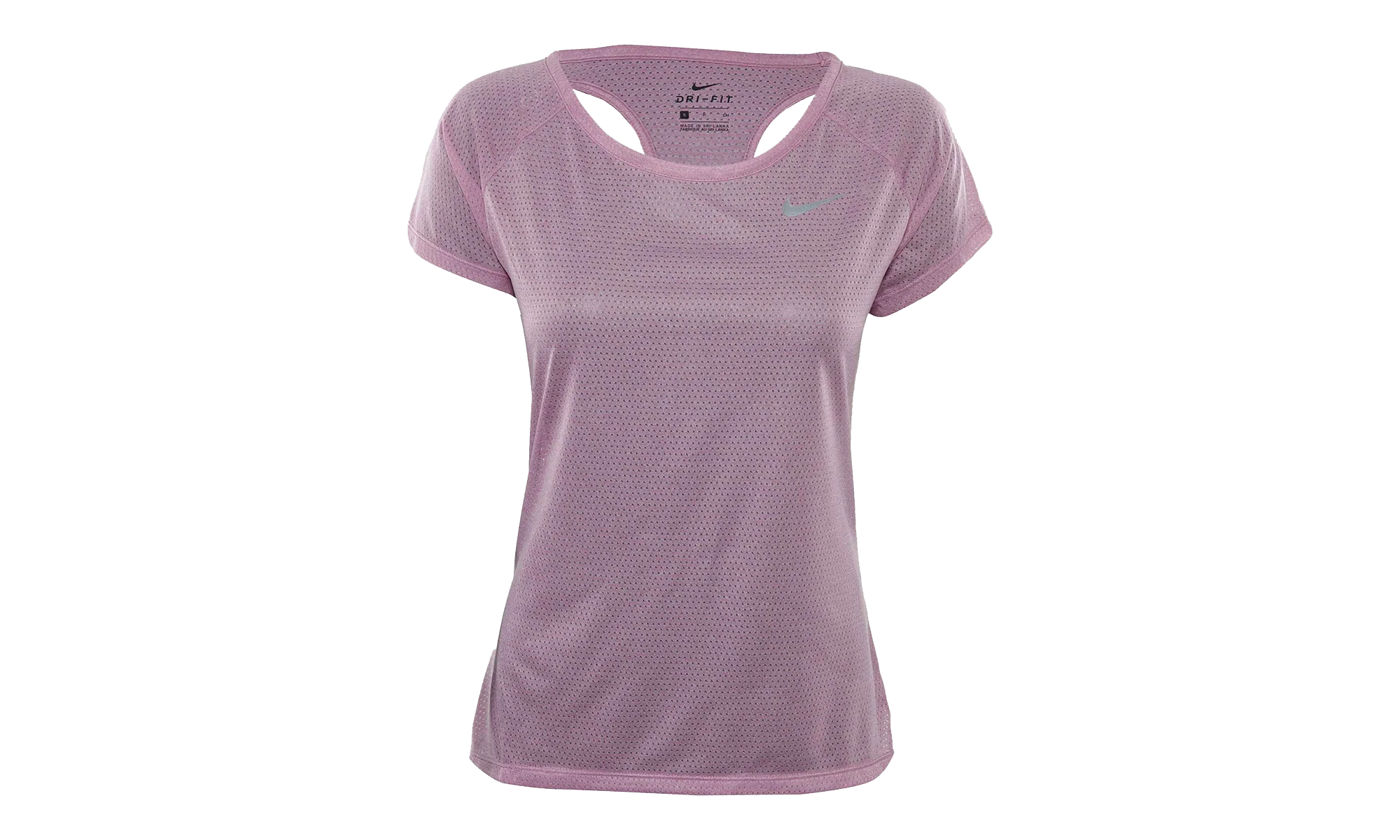 Breathe Short Sleeve Running Top WMNS "Orchid / Heather" 831780 565