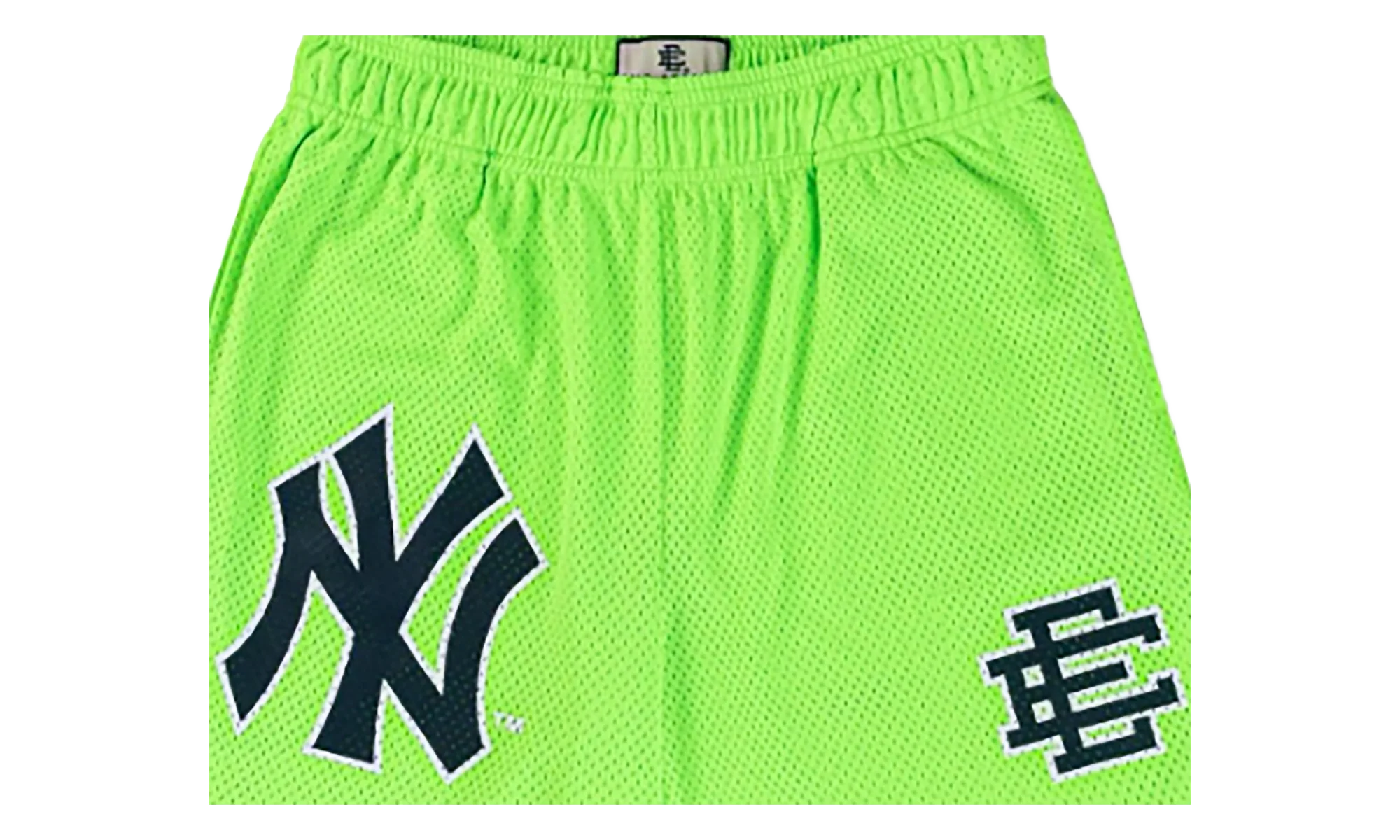 EE Basic Shorts "New York Yankees - Neon Green" EE207