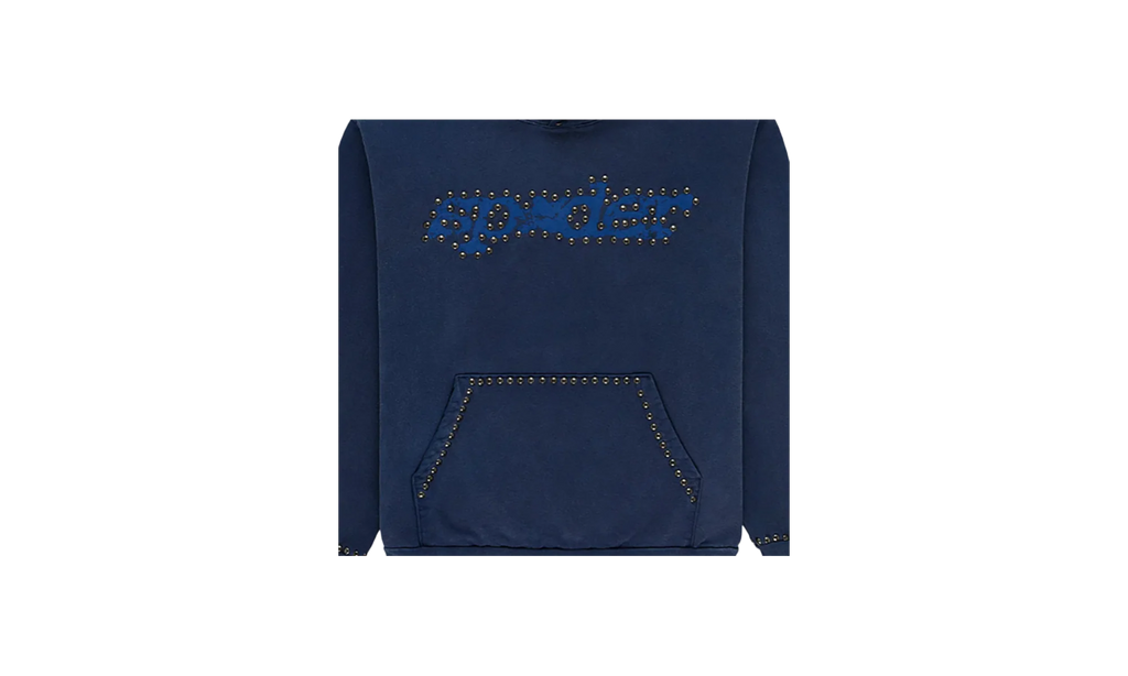 Punk V3 Studded Hoodie "Blue" SP5der266