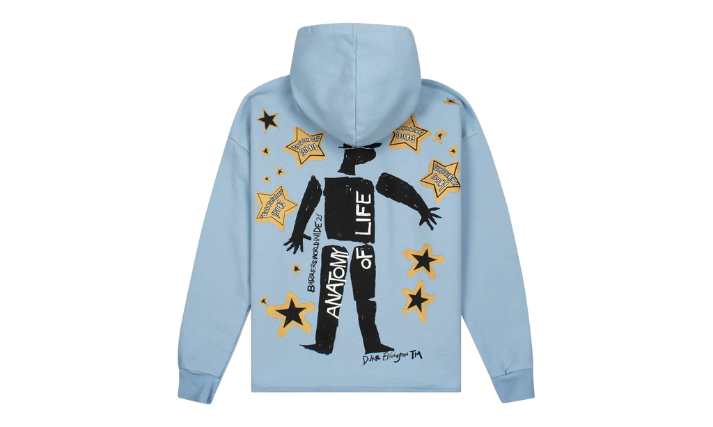 Duke Ellington Hoodie "Light Blue" BAR19