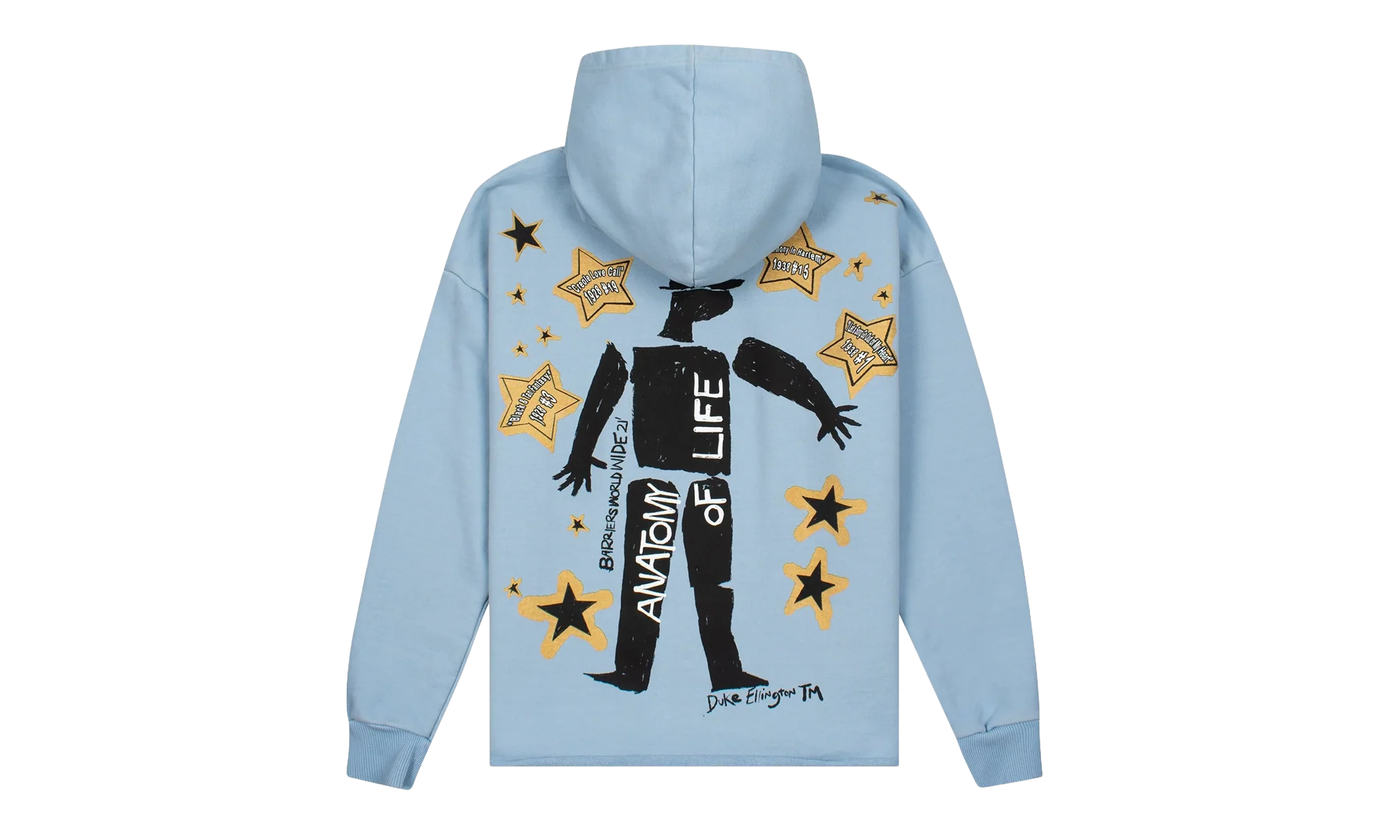 Duke Ellington Hoodie "Light Blue" BAR19