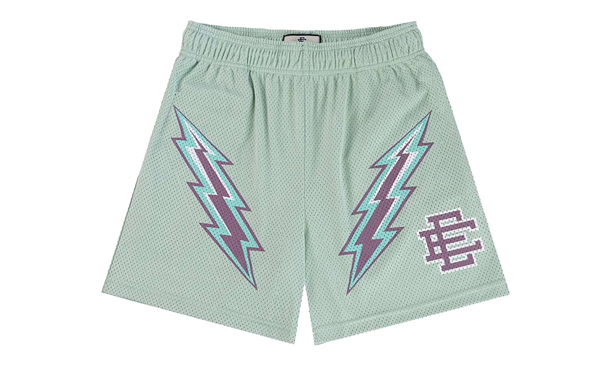 EE BASIC SHORT "SS24 - Bolt Silt Green/Purple" EE684