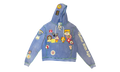 Gentlemen's Waffle Hoodie "Blue" BWA84