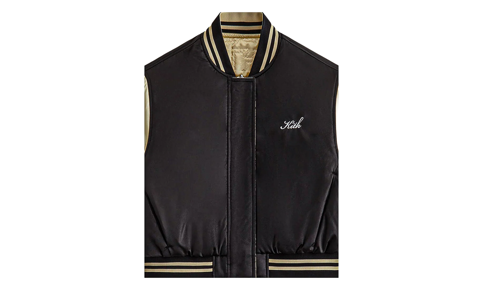 Landry Varsity Cropped Bomber "Black" khw010187 001