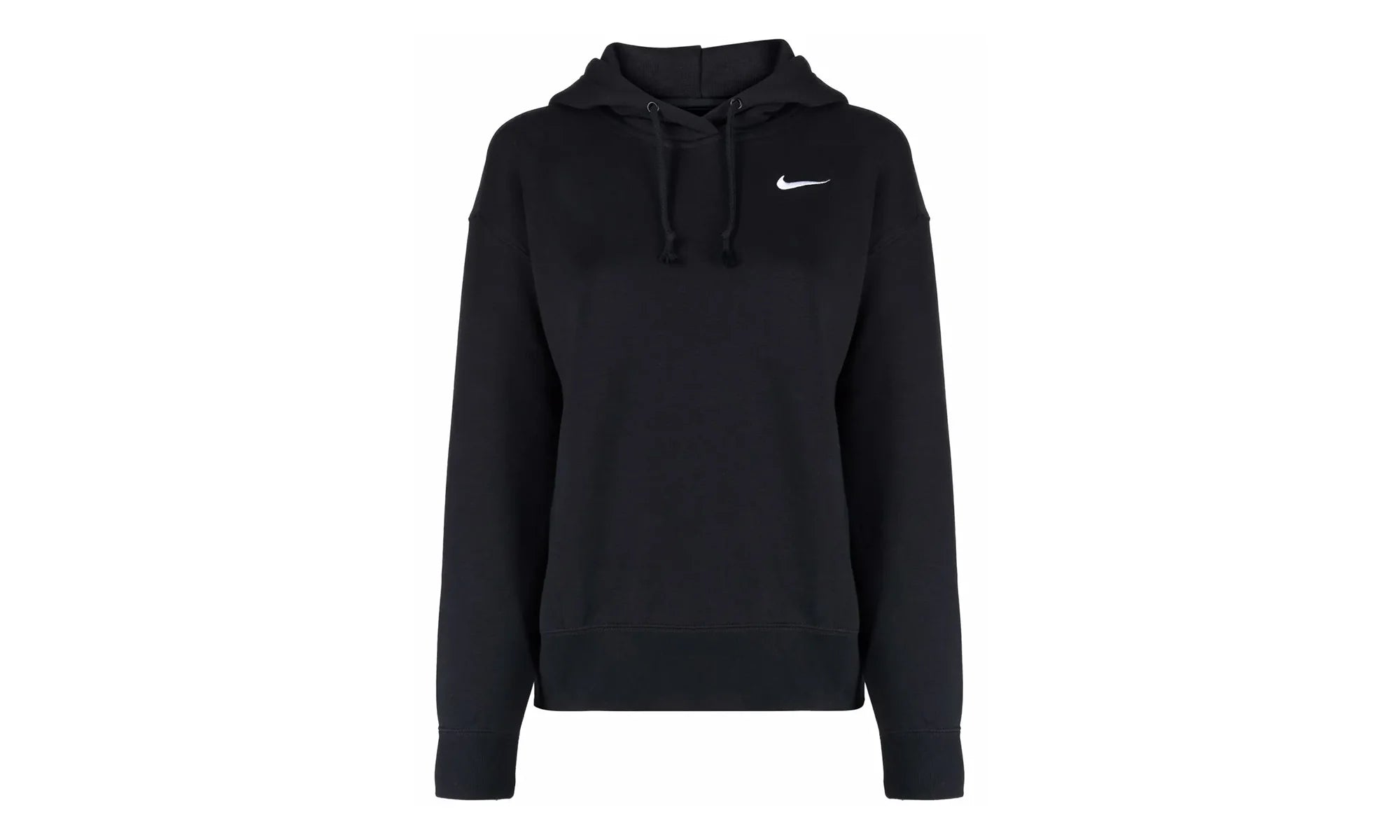 Sportswear Fleece Oversized Fit Hoodie WMNS "Black / White" CZ2590 010