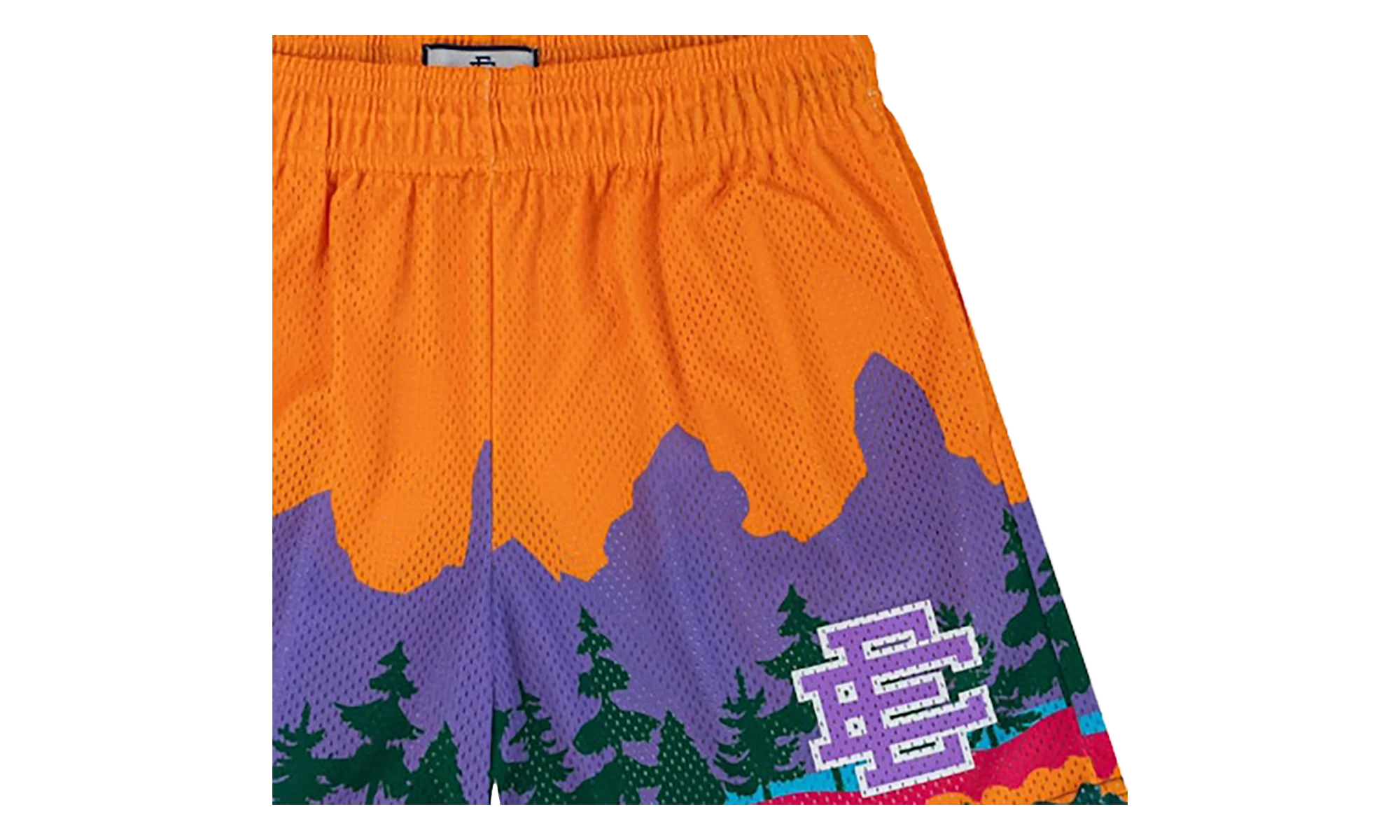 EE BASIC SHORT "SS24 - Orange/ Purple" EE790