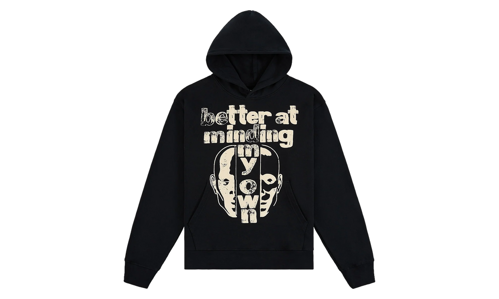 Better At Minding My Own Pullover Hoodie "Black" HTG260165 BLK
