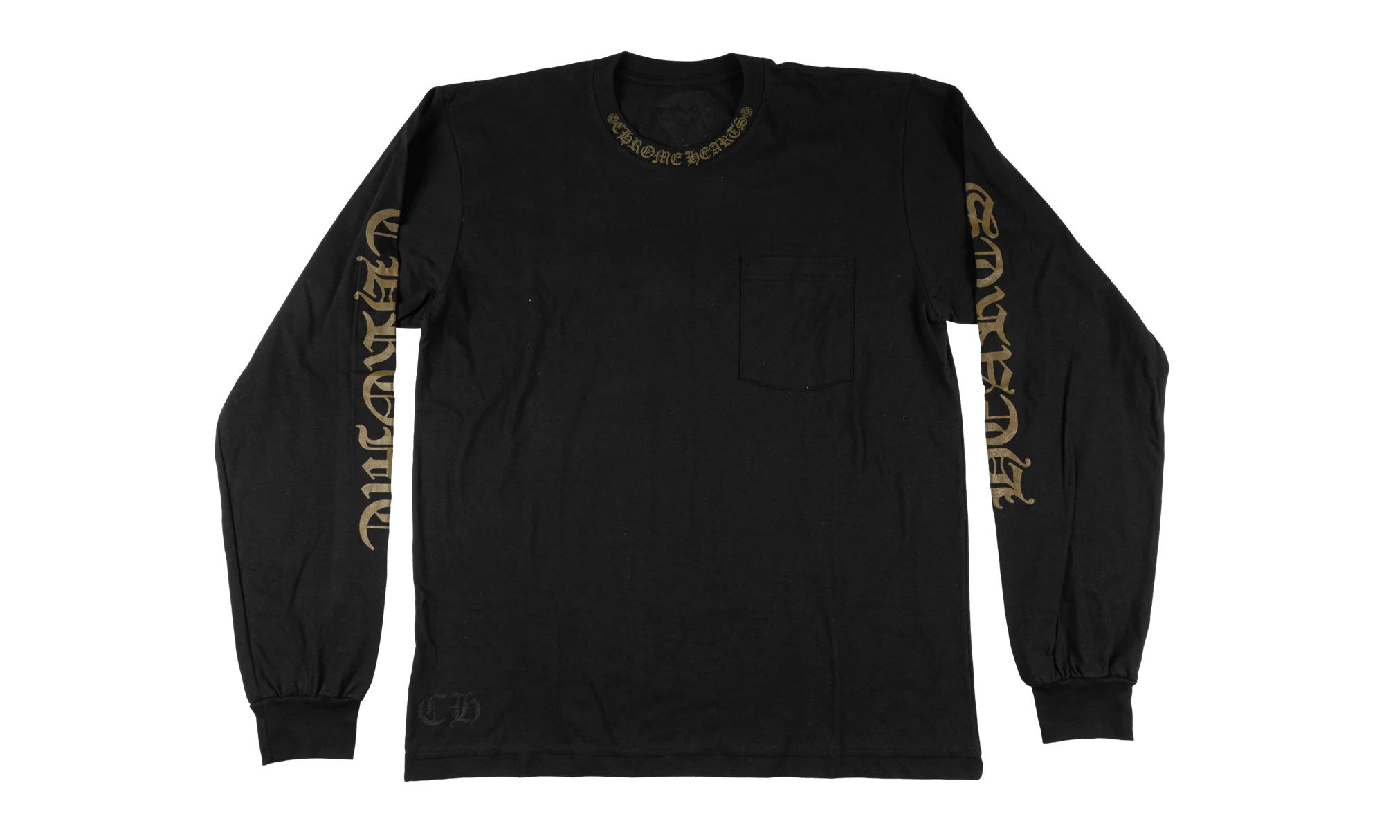 Neck Logo Long Sleeve Tee "Olive" CHRM0867