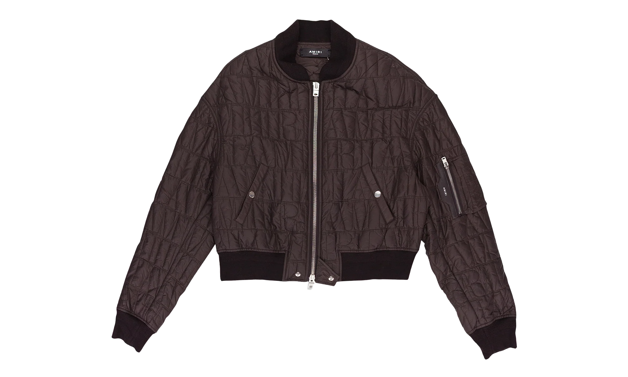 Quilted Down Bomber "Brown" PS22WOS005 BROWN
