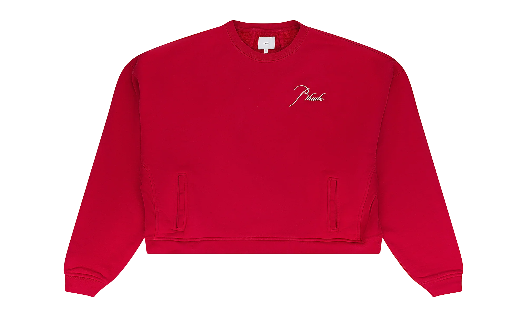 SCRIPT LOGO CREWNECK "Red" RHD-MHDS-0026