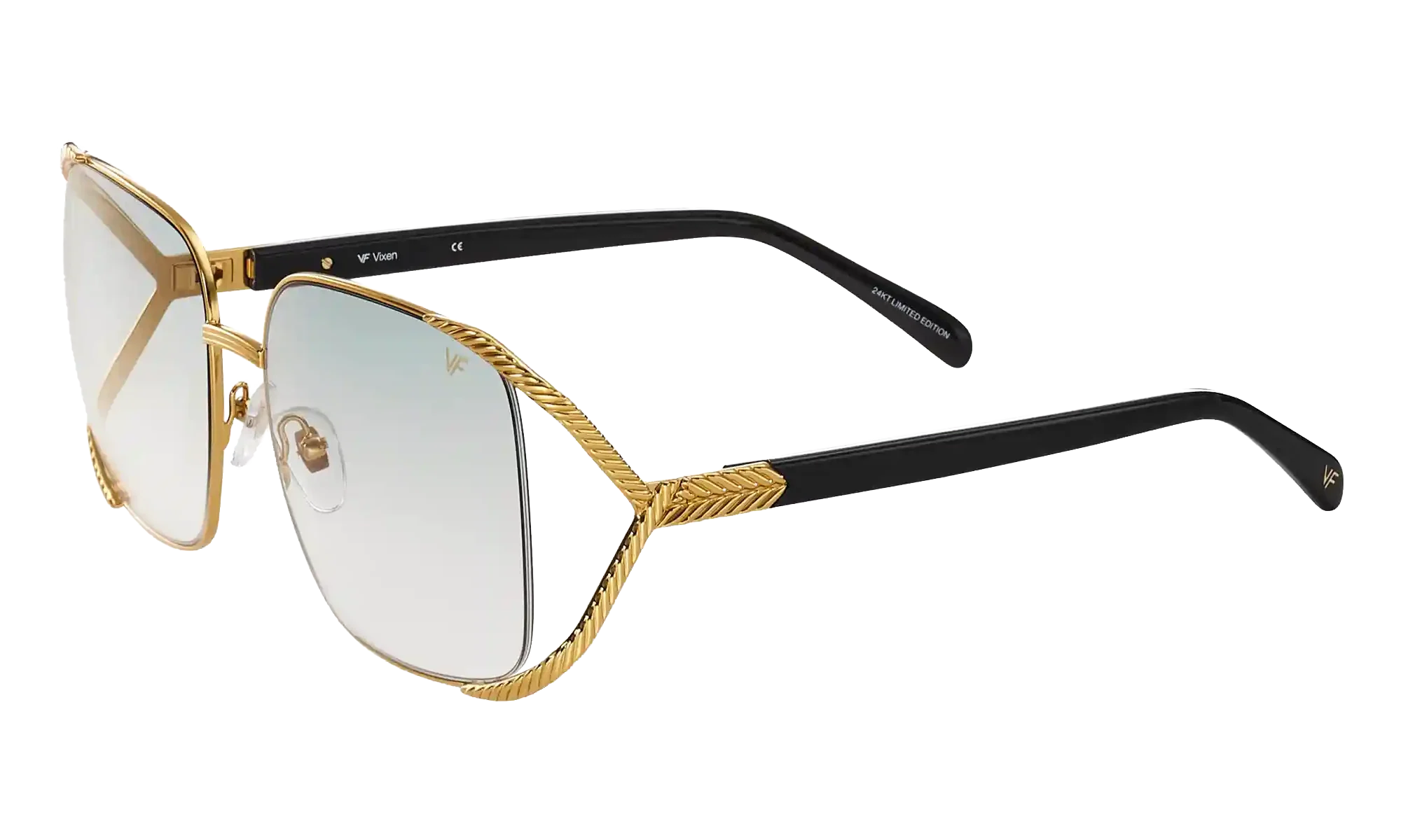 Vixen 24KT "Yellow Gold / Black / Powder Green Flash Purple" MPVX2 0001 23T1