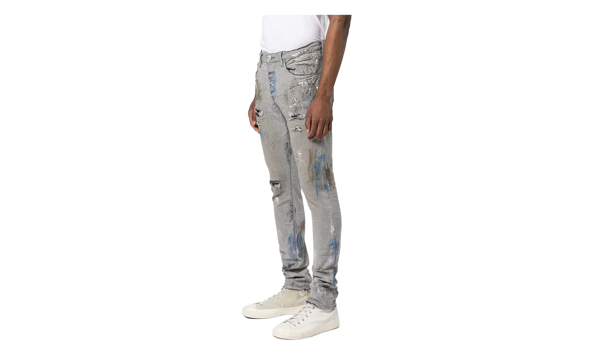 Dirty Repair Jeans "Grey" P001RGDR222