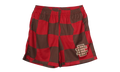 EE Basic Shorts "Red Chocolate Wavy Flag" EE130