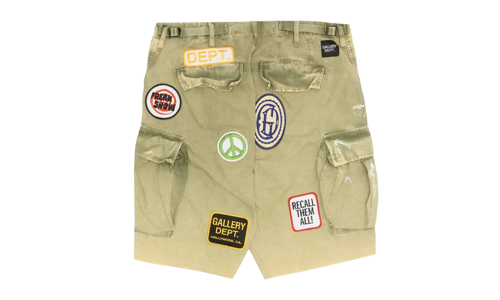 Kenzie Patch Cargo Shorts "Fatigue Multi" GDKCSF