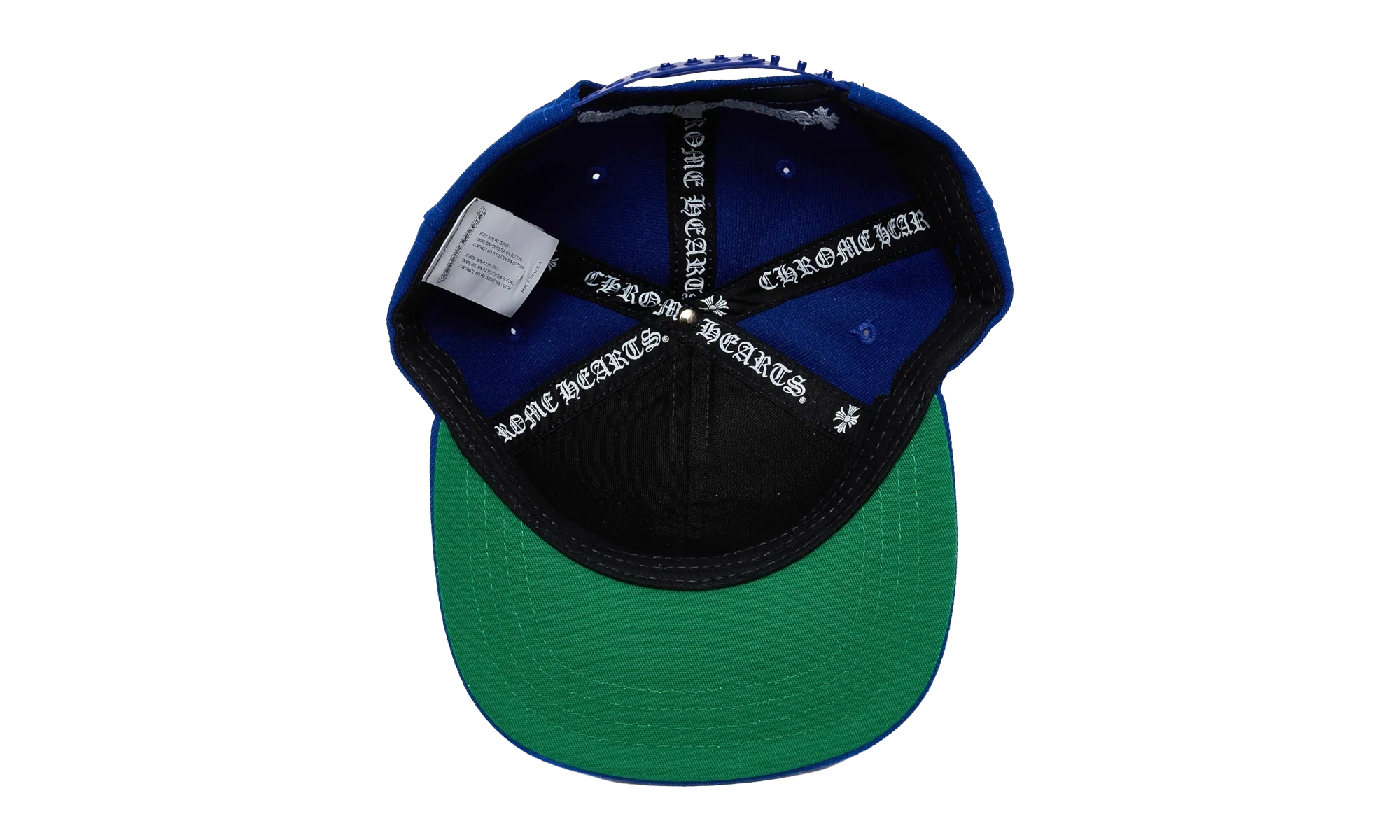 Embroidered CH Logo Baseball Hat "Blue / White / Green" CHRM1129