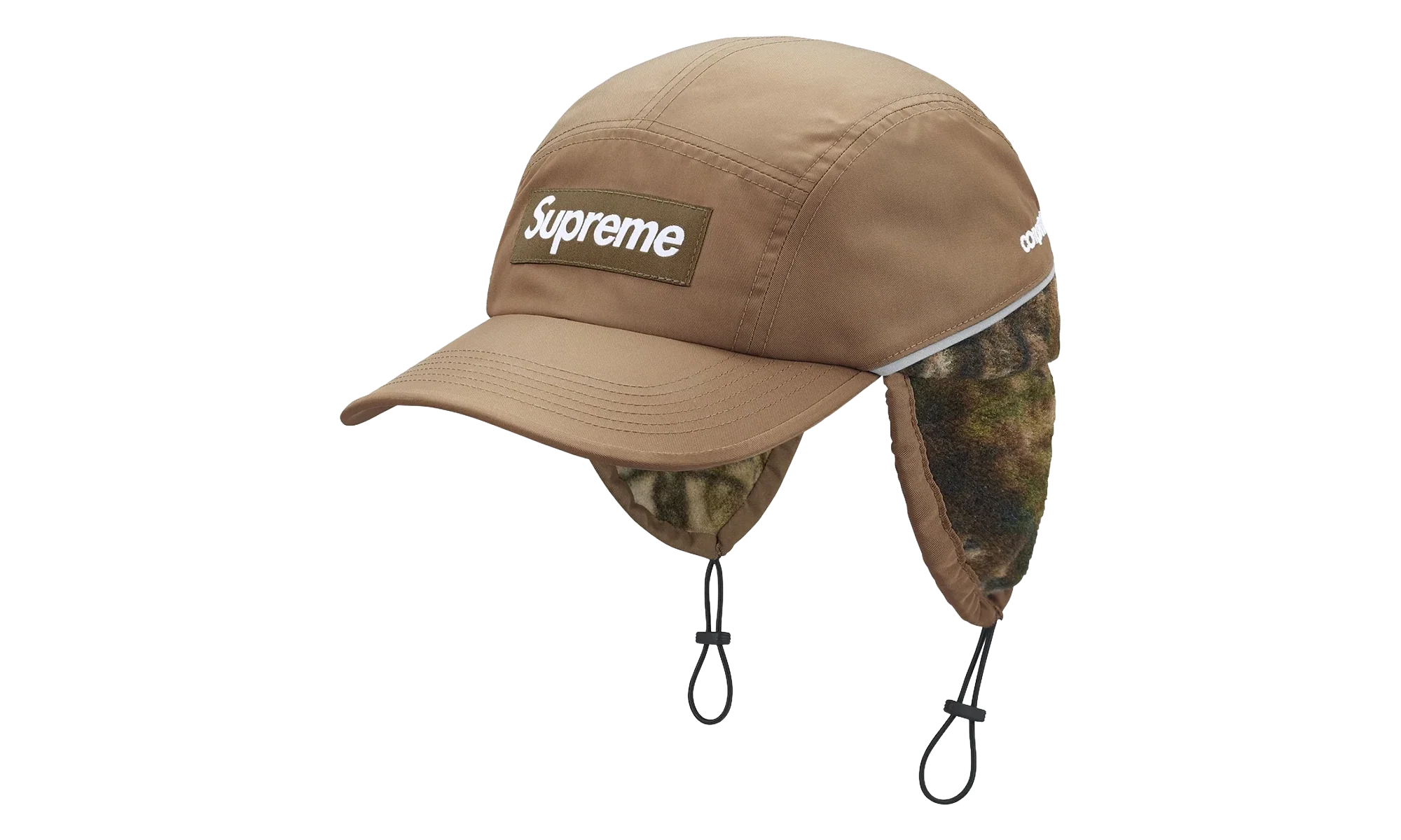 Polartec® Lined Packable Earflap Camp Cap "FW25 - Woodland Camo" SU26943