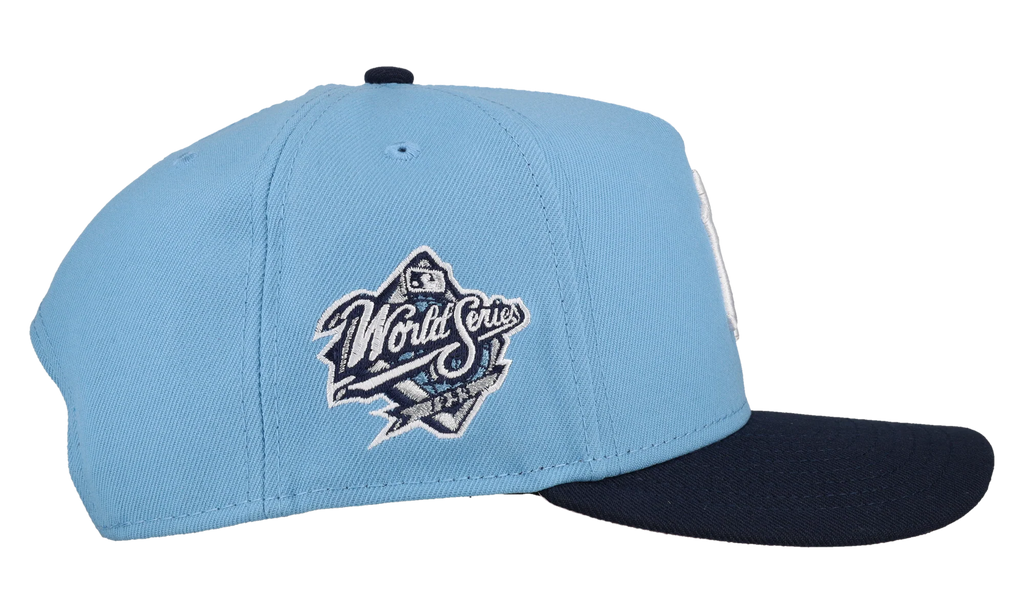 9FIFTY New York Yankees 1999 WS A Frame Snapback "Sky Blue" 44238585888956