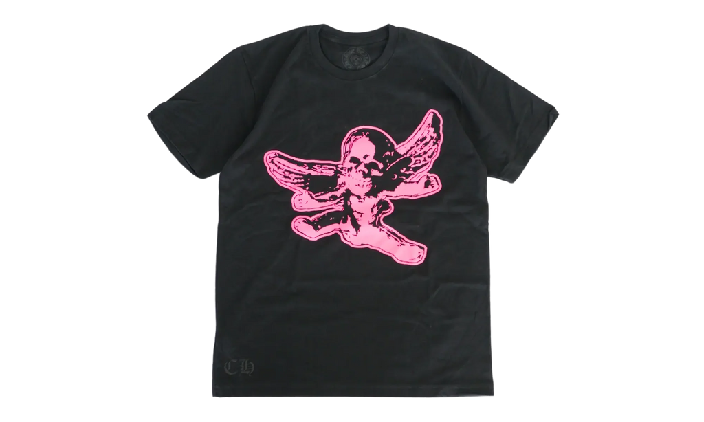 SS26 Pink Foti Tee "Black" CHRM0780