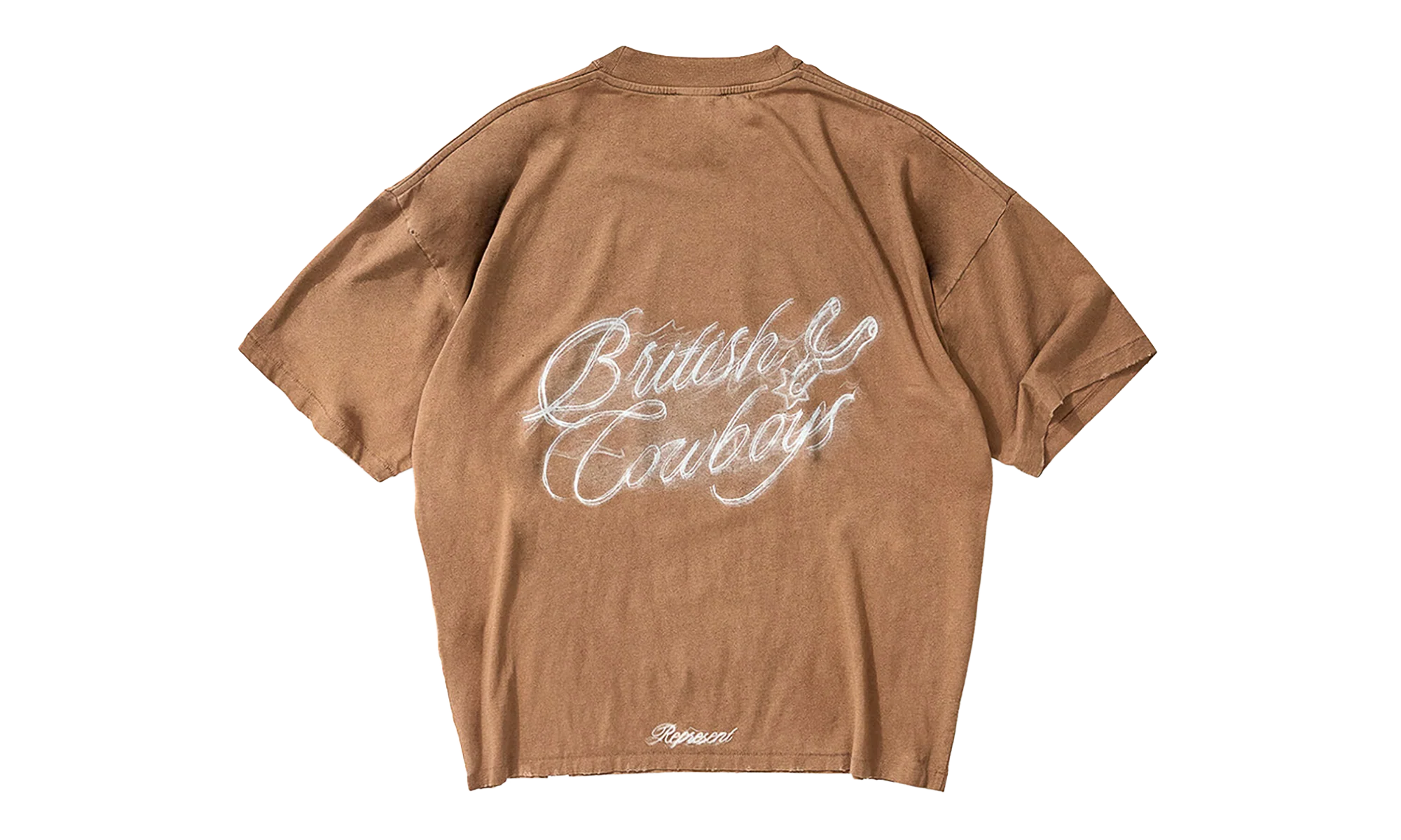 British Cowboys SS Tee "Dusty Brown" MLM100592-DB
