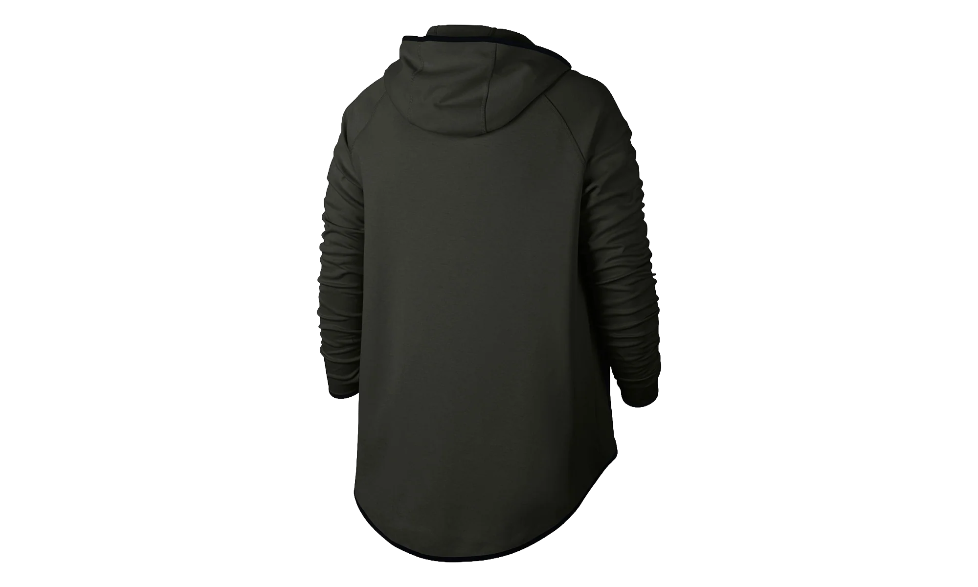 Tech Fleece Full Zip Cape Hoodie WMNS "Olive / Black" AH3969 355