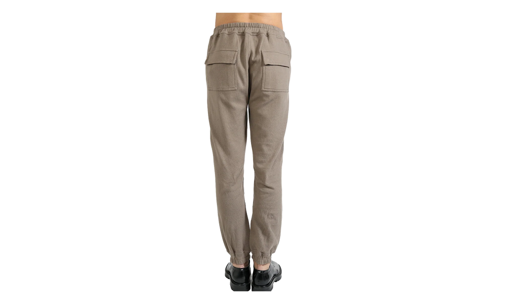 Rick Owens Knitted Track Pants "Dust" MON31