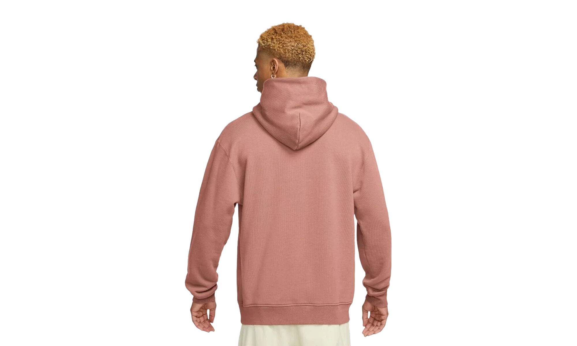 Jordan Wordmark Hoodie "Rust Pink" FJ1966 685