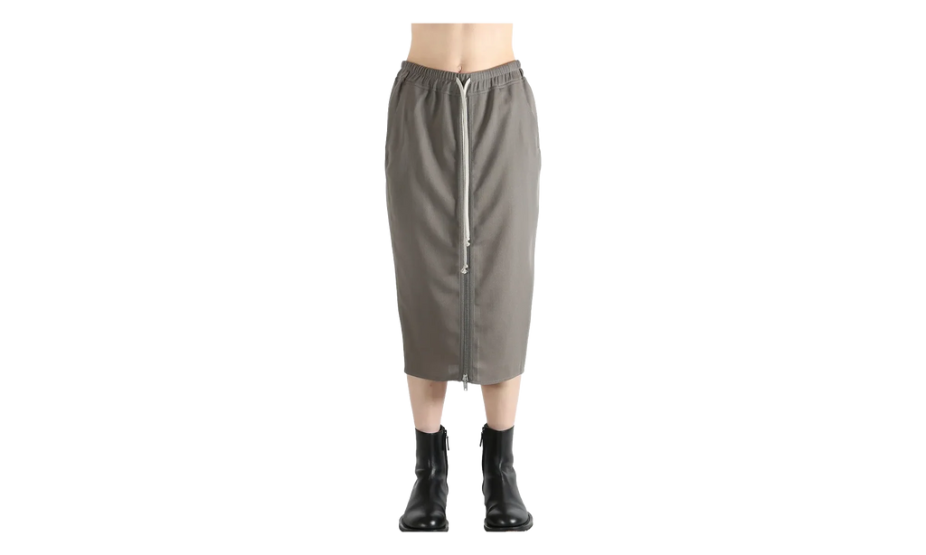 Gonna Zipped Short Pillar Skirt WMNS "Dust" RP01F6375 WT 34