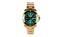 Anytime Watch "Gold / Green" P26SP050 GLD/GRN