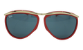 AVIATOR OLYMPIAN SUNGLASSES "POLISHED RED" RB2219-1243R5_59