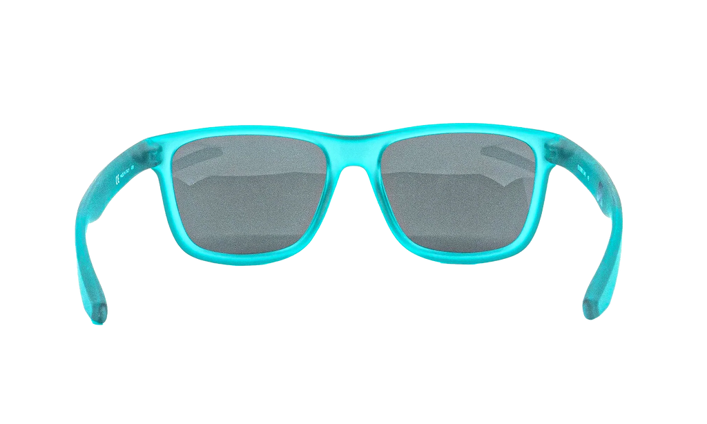 Flip Sunglasses "Matte Clear Jade / Black / Grey Silver Flash Mirror" EV0990 340
