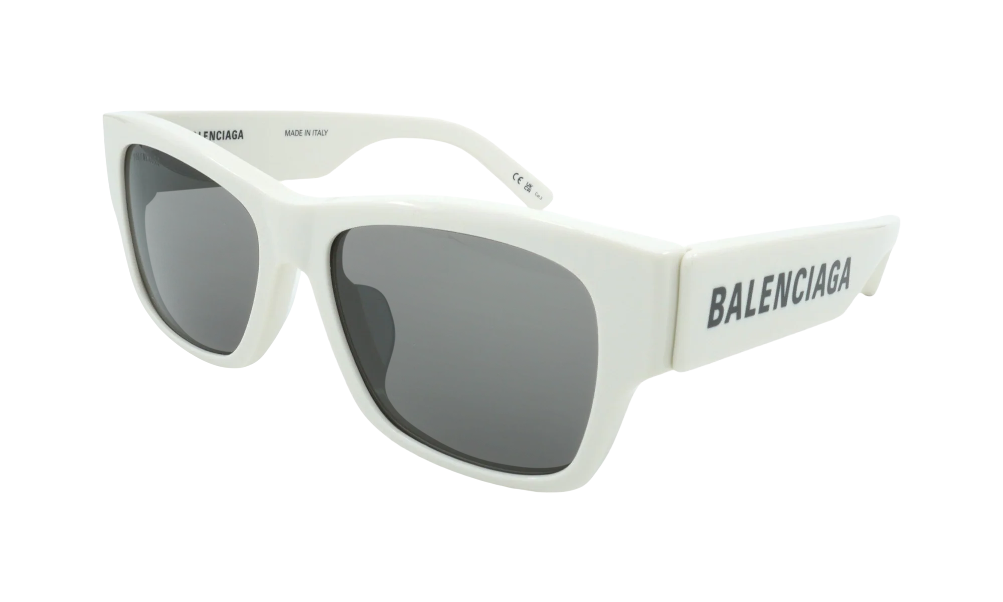 Square Frame Sunglasses "White" BB0262SA 003