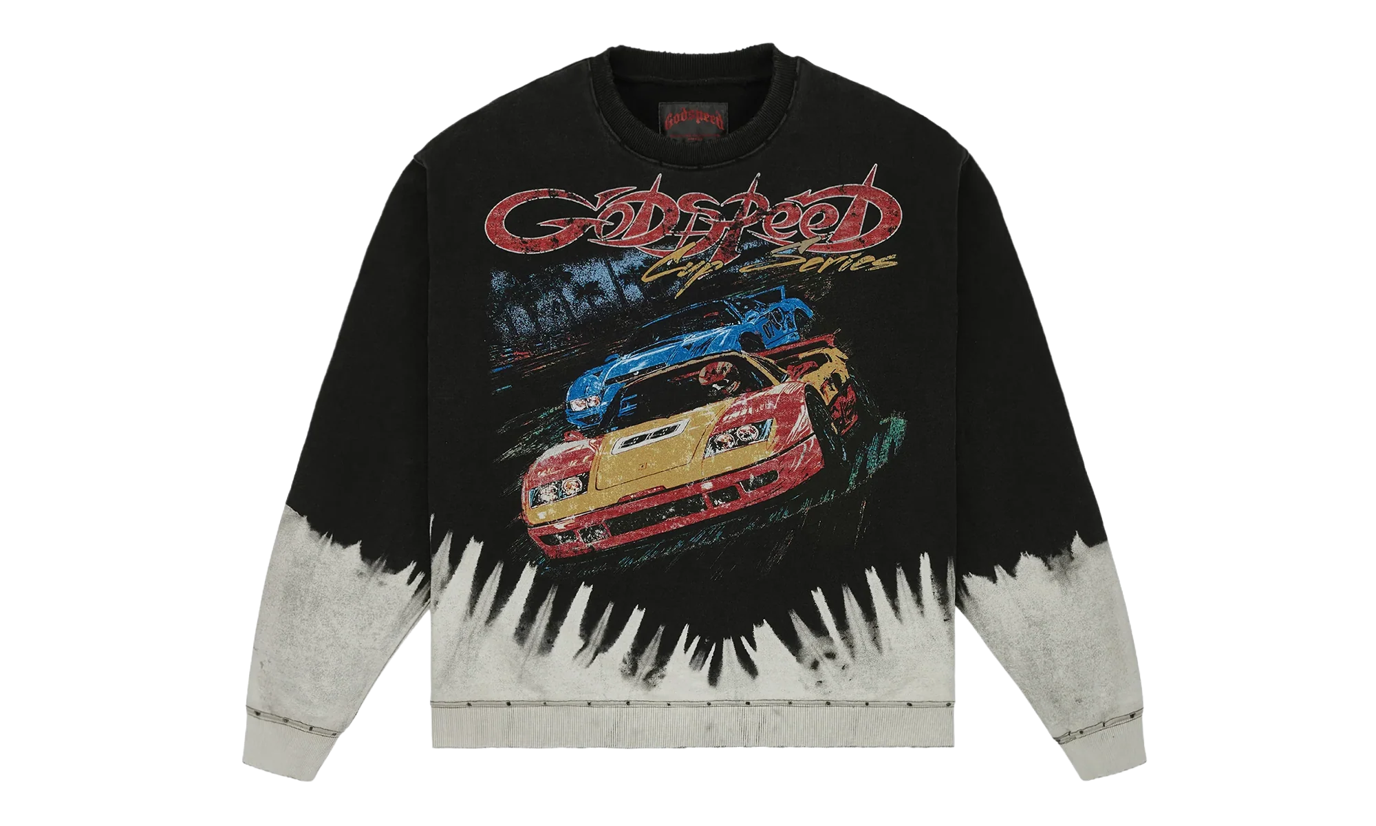 F.T.W Sweatshirt "Black Bleached Wash" 7BR06HDV