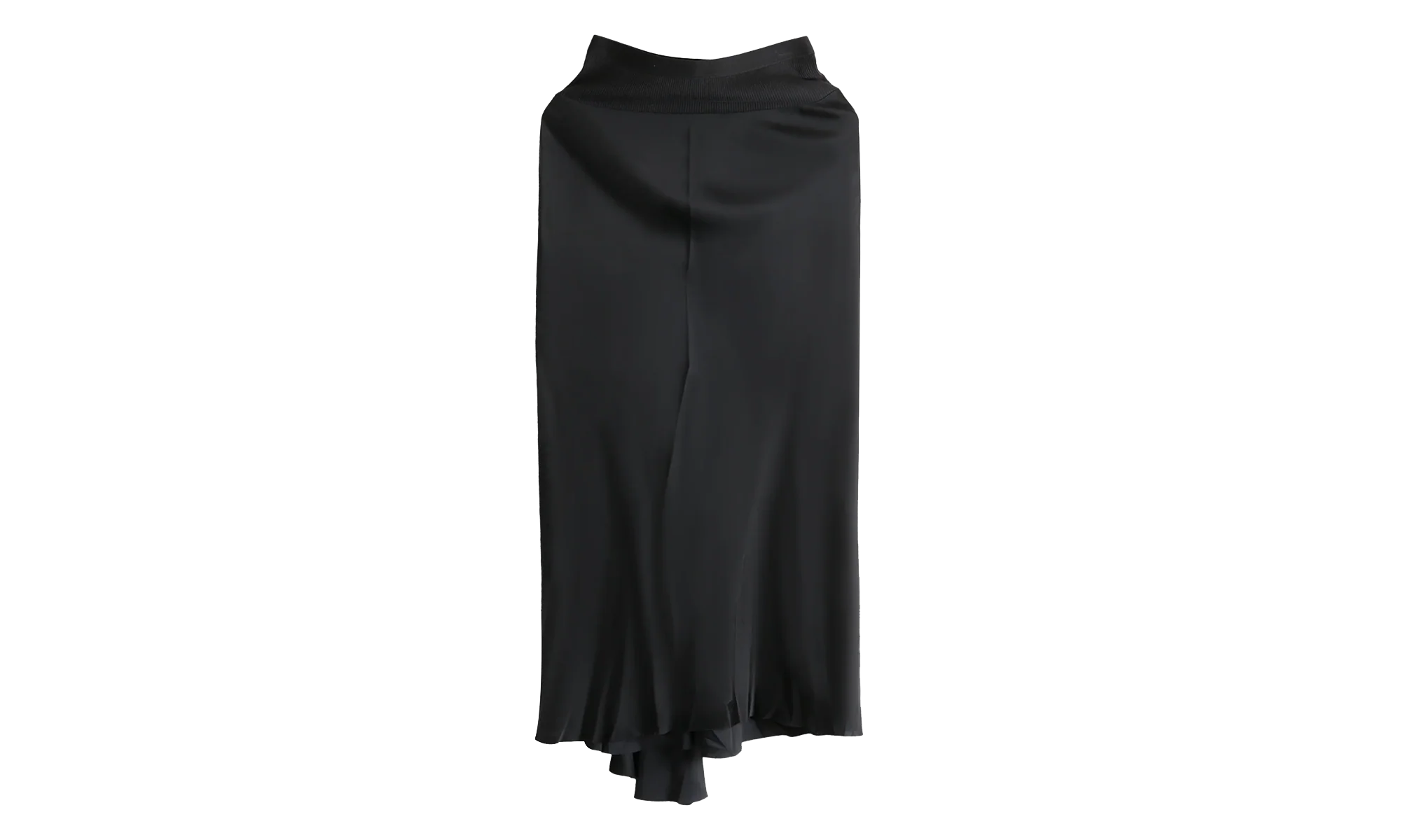 Charmeuse A Line Bias Skirt WMNS "Black" RP02E4343 SCH 09
