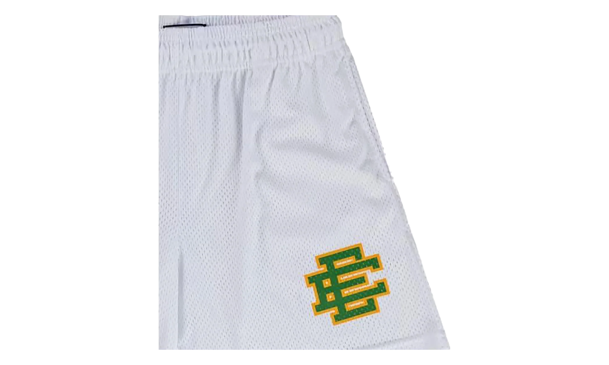 EE Basic Shorts "White / Green" EE201