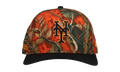 9FIFTY New York Mets 30th Anniversary A Frame Snapback Hat "Leaves / Orange" NE204