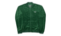 Croc Jacquard Velour Track Jacket "Green" SMT223 GRN