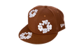 New Era Cotton Wreath 59Fifty Fitted Cap "Brown" DT339