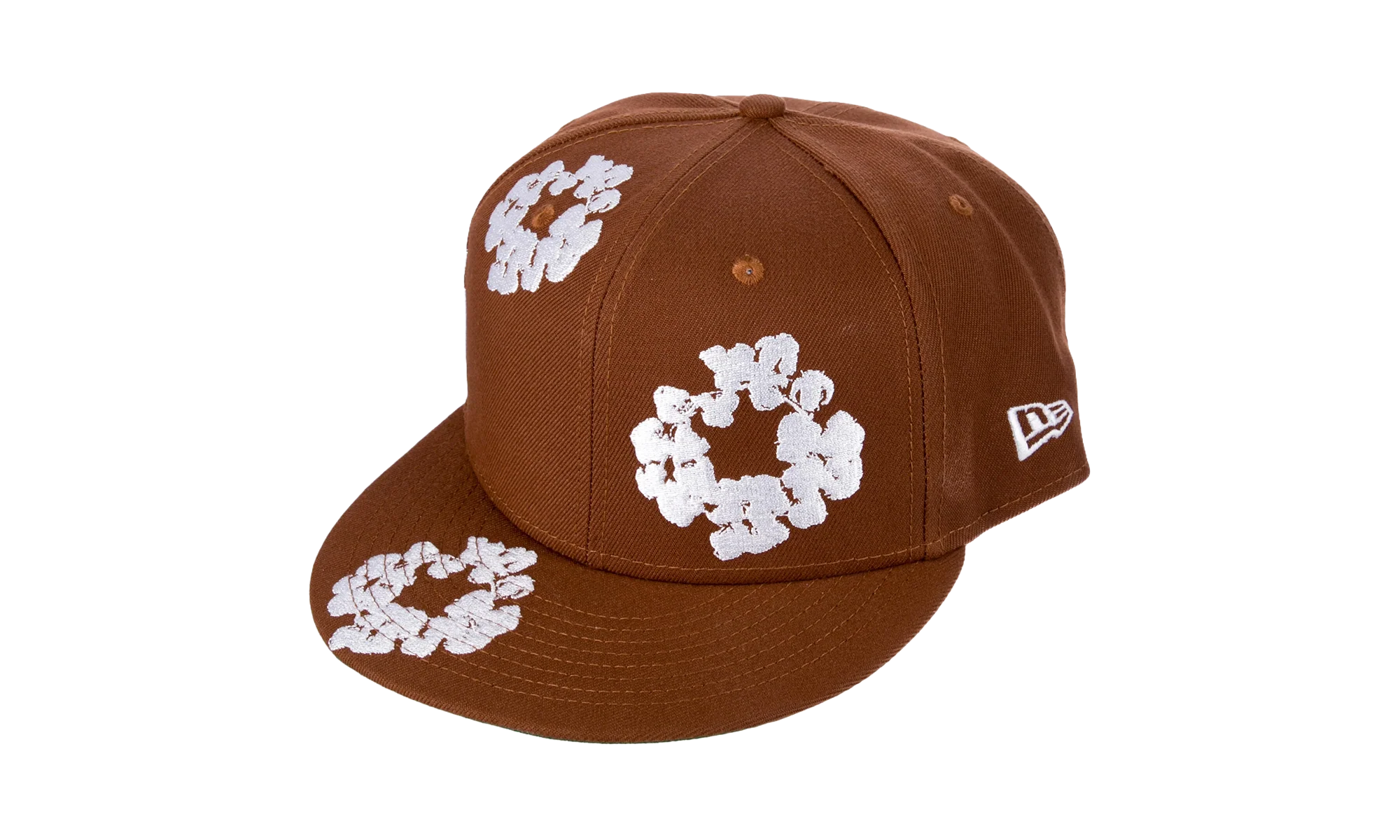 New Era Cotton Wreath 59Fifty Fitted Cap "Brown" DT339