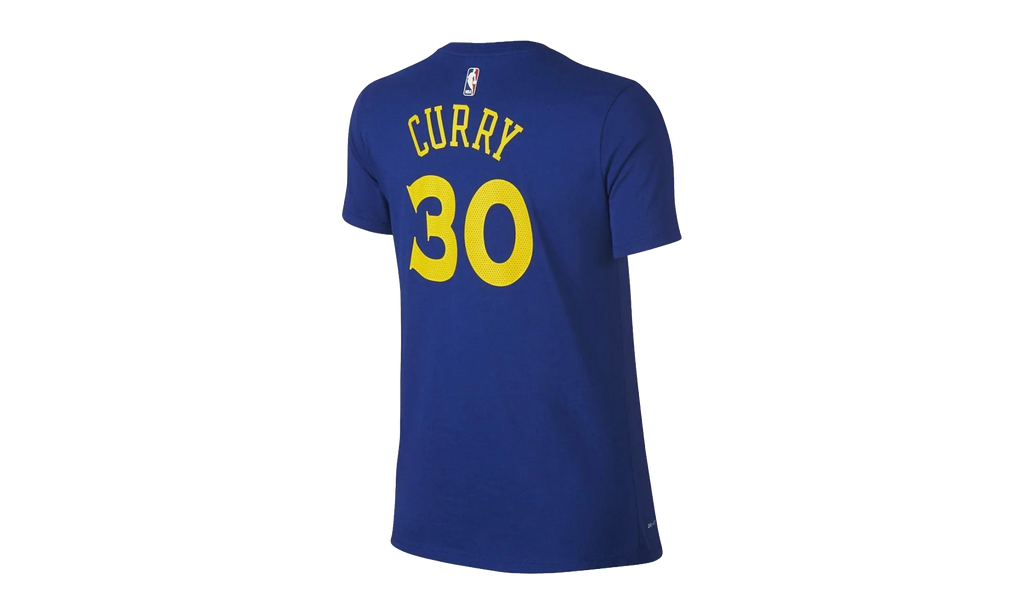 NBA Golden State Warriors T‑Shirt WMNS "Curry Name & Number" 871408 496