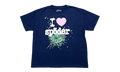 Souvenir Web Logo Short Sleeve Tee "Navy Blue" SP5der324