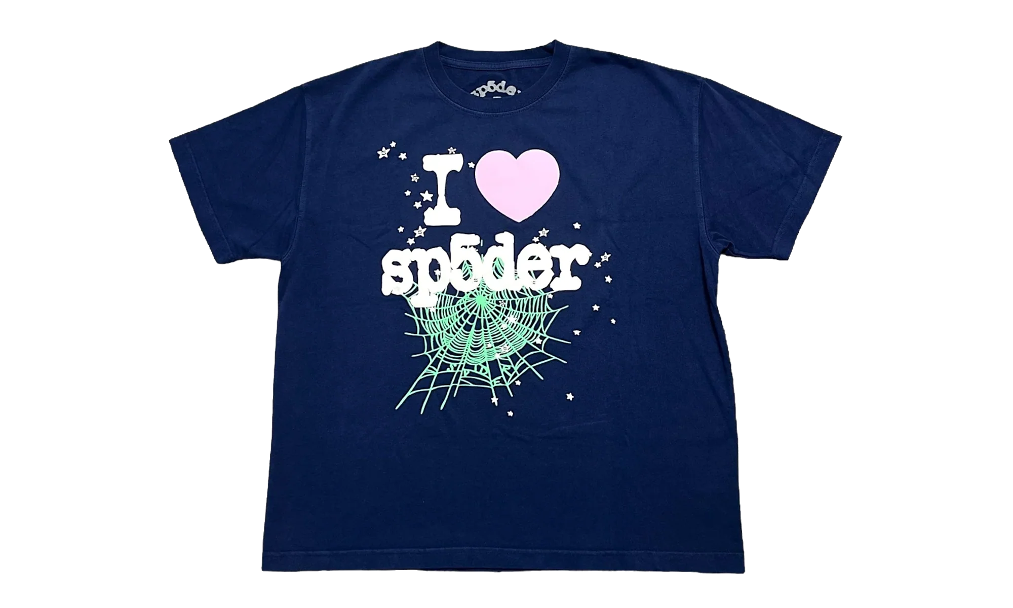 Souvenir Web Logo Short Sleeve Tee "Navy Blue" SP5der324