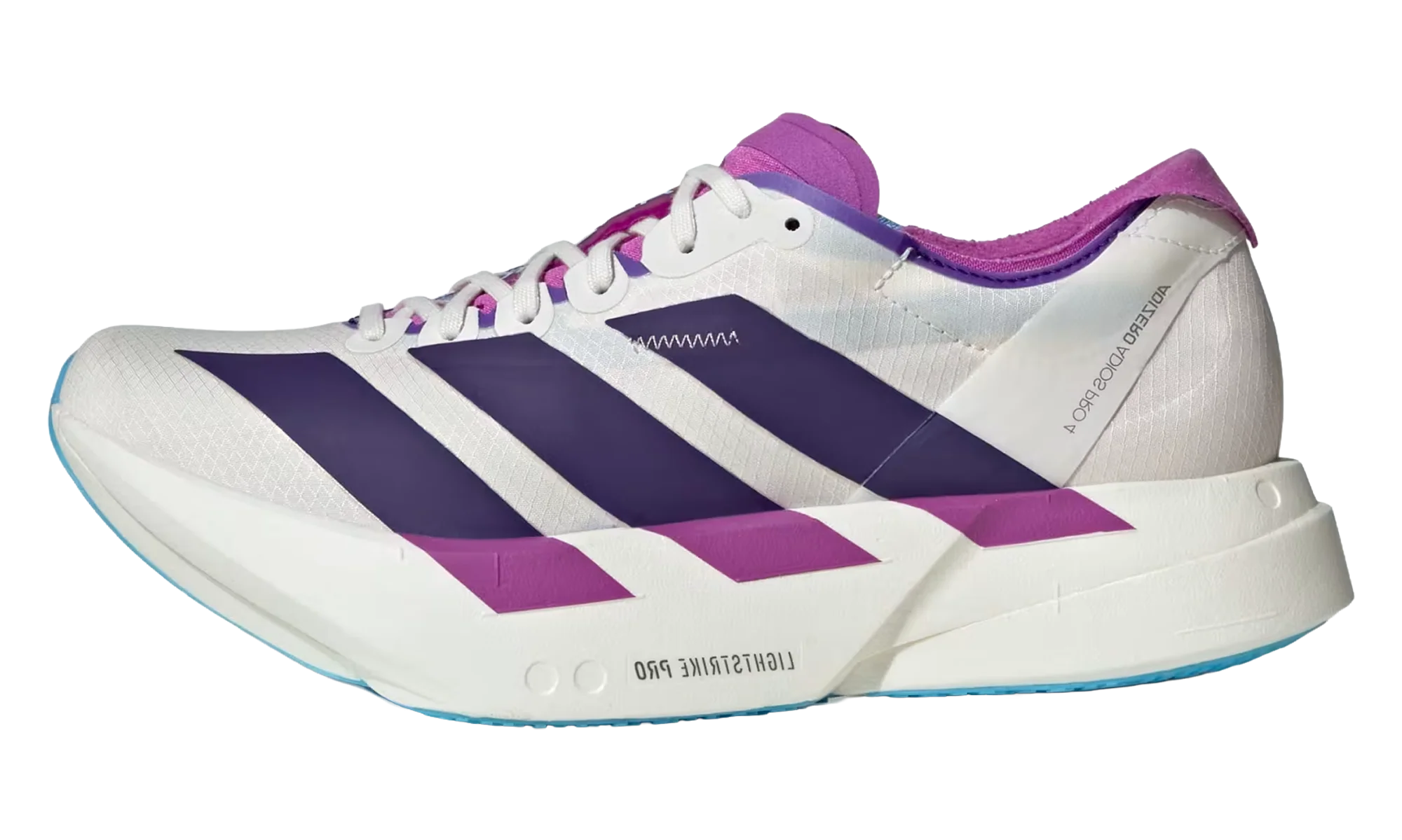 Adizero Adios Pro 4 WMNS "White Purple Semi Blue Burst" JP6397