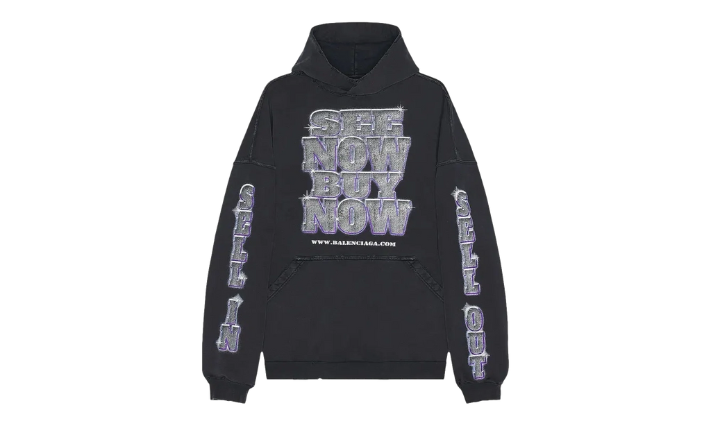 See Now Buy Now Logo Hoodie "Black" 739024 TQVE7 1083