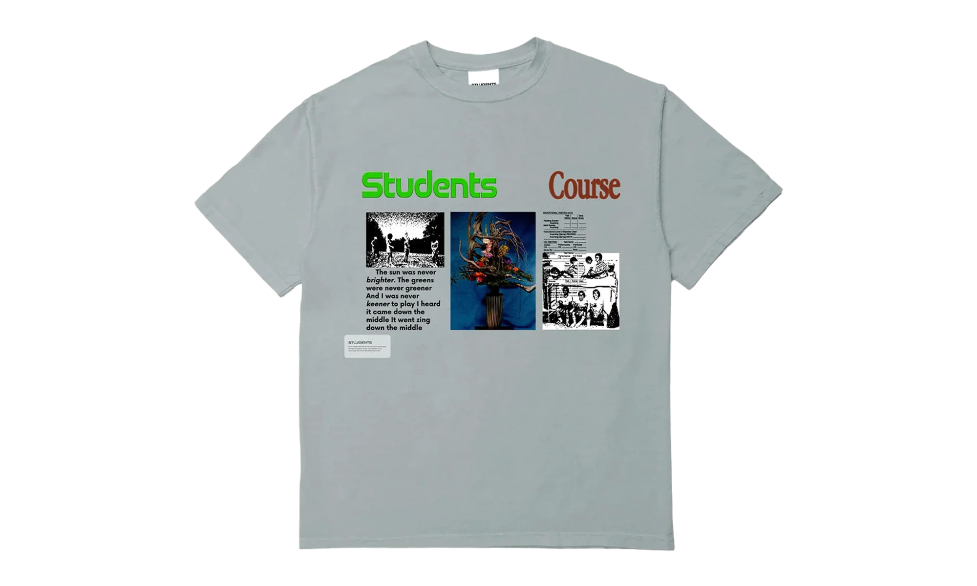 Course SS Tee "Grey" SG2504107