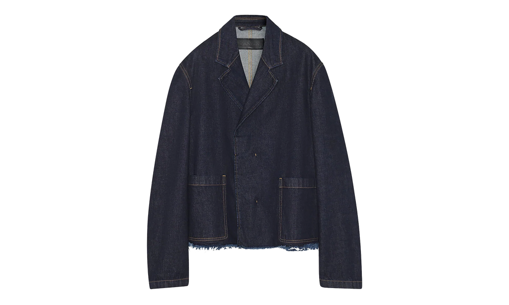 DENIM TAILORED JACKET "Navy Denim" RM JA0335 D006 A23 29