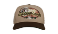 9FIFTY New York Yankees 1998 World Series Champs A Frame Snapback Hat "Tan" NE244