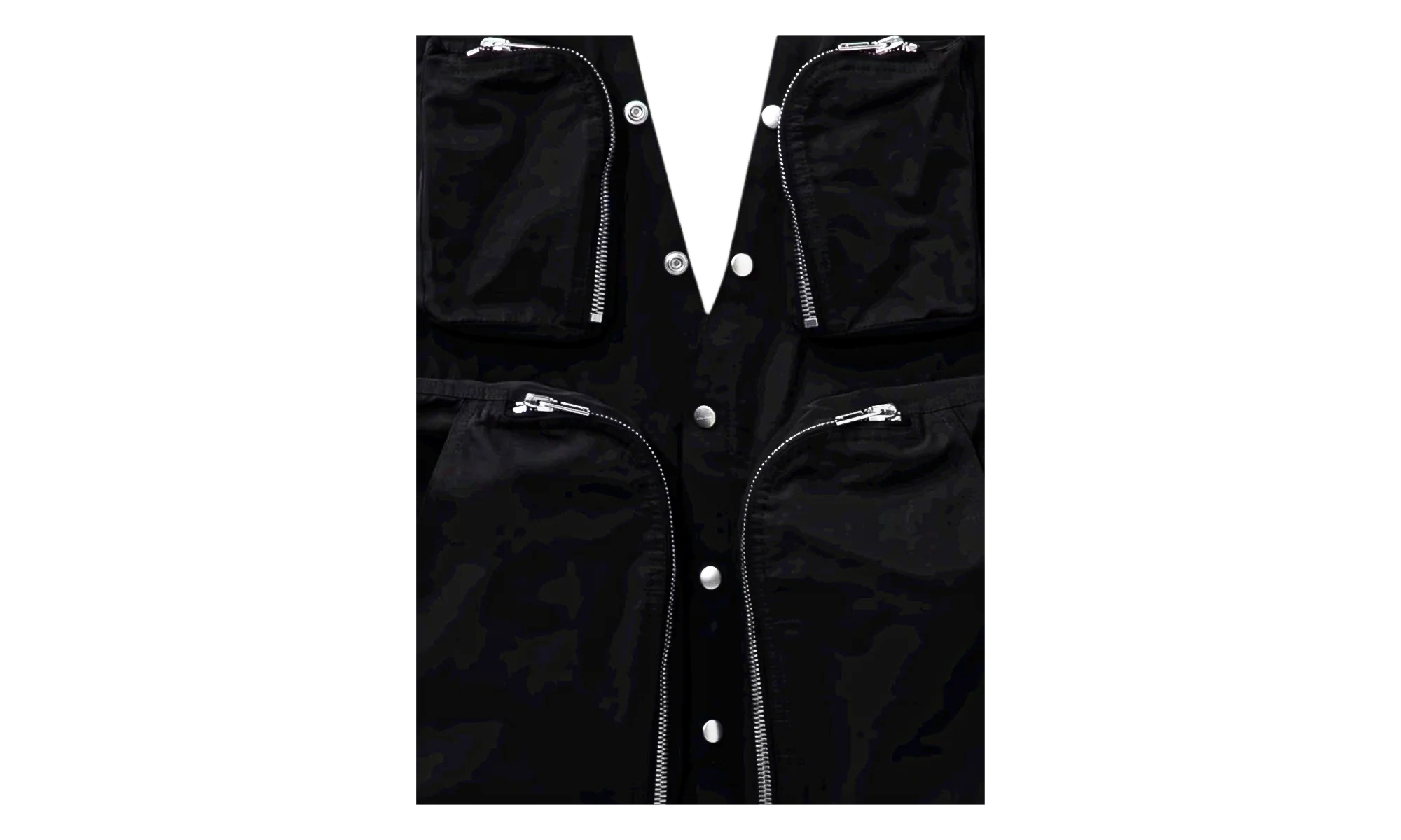 Hollywood Woven Cargo Vest "Black" RU01 E5767 SG 09