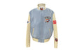 Oklahoma City Thunder Wool & Leather Varsity Jacket "Baby Blue" NBA OKL THU 104